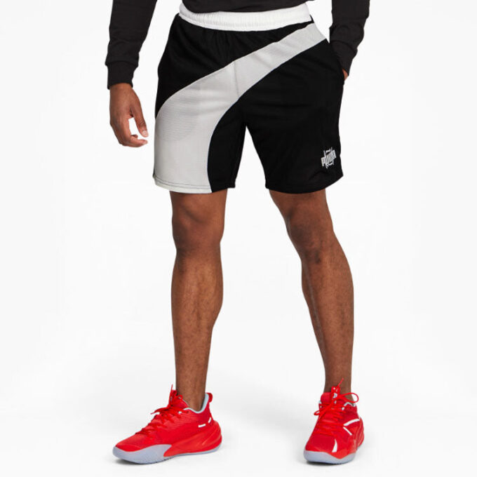 Flare basketballshorts &laquo;Svart&raquo;