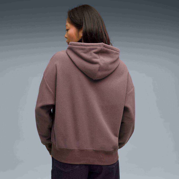Fleece-hettegenser for kvinner