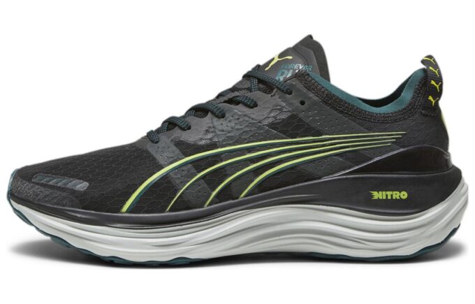 ForeverRun Nitro WTR «Svart malakittgul burst»