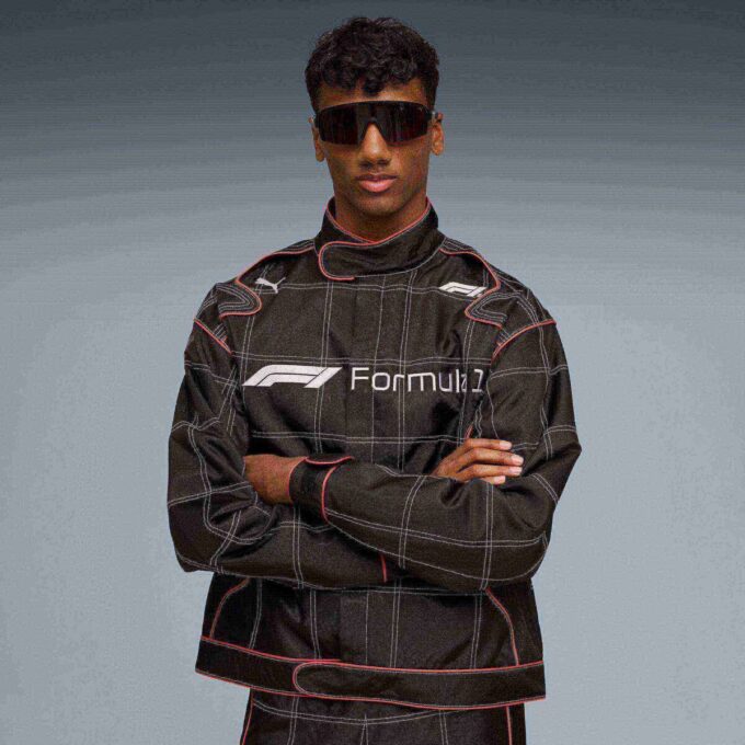 Formel 1® 75 år herre motorsport racingjakke