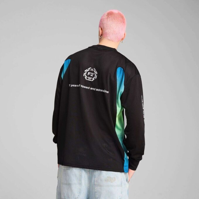 Formula 1® Menn Oversized Langermet T-skjorte