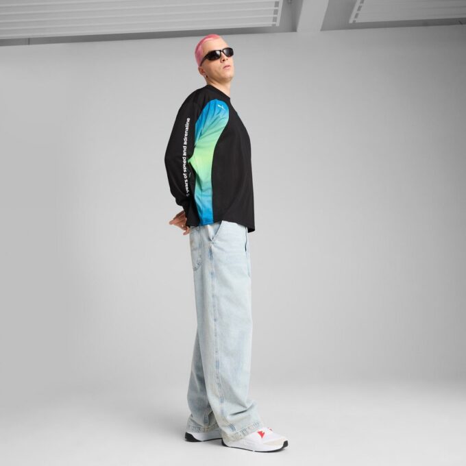Formula 1® Menn Oversized Langermet T-skjorte