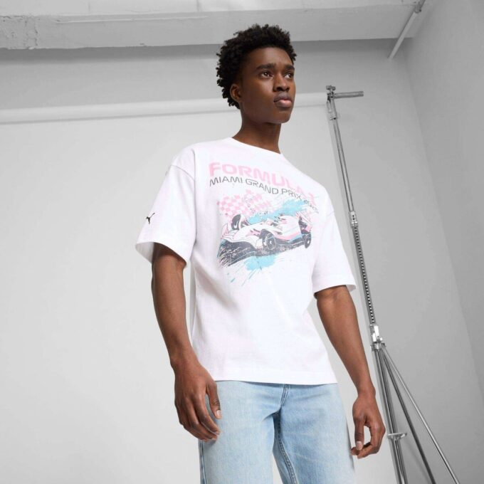 Formula 1® Miami Splash Menn Graphic T-skjorte