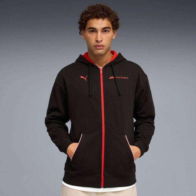 Formula 1® Motorsport Essentials hettegenser med glidelås for menn