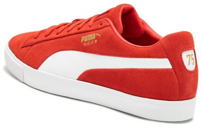 Fusion Suede For All Time LE Golfsko &laquo;Rød Hvit&raquo;