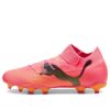 Future 7 Pro FG/AG Fotballsko med snøring &laquo;Rosa&raquo;