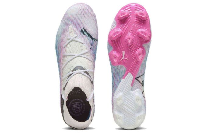 Future 7 Ultimate FG/AG Fotballsko &laquo;Hvit Rosa Svart&raquo;