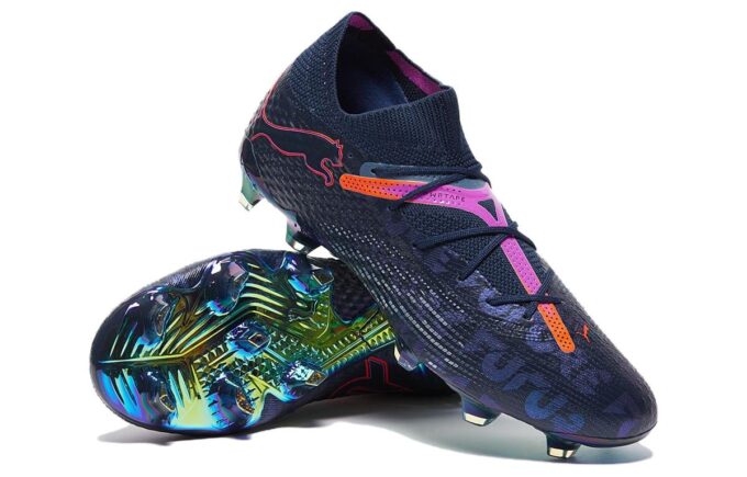 Future 7 Ultimate FG/AG Fotballsko &laquo;Marineblå Rosa Rød&raquo;