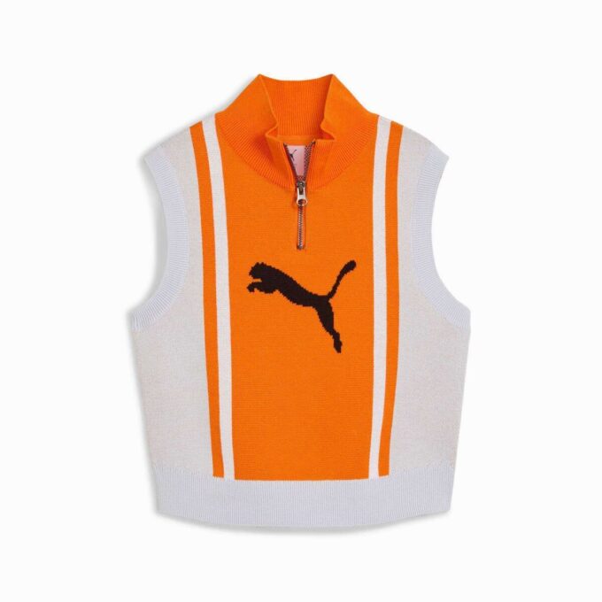 FUTURE.PUMA.ARCHIVE Dame Tanktopp med halv glidelås