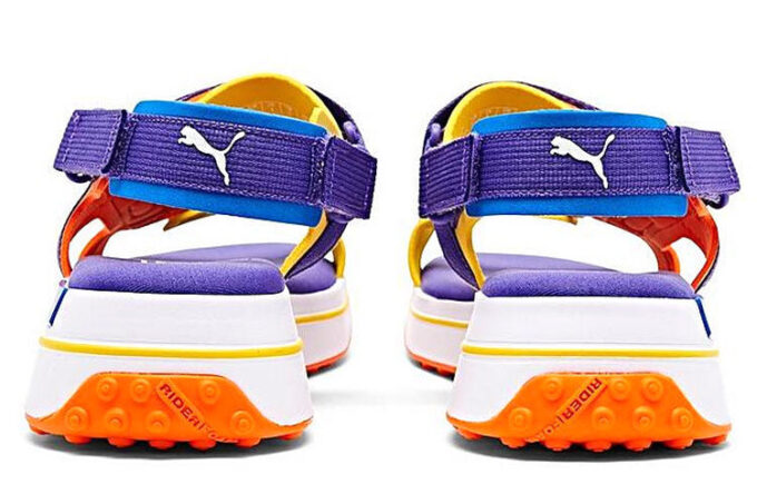 Future Rider Game On Sandal &laquo;Lilla Hvit&raquo;