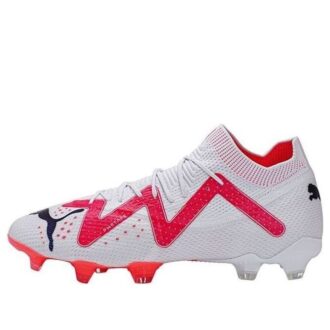Future Ultimate FG/AG «Hvit-PUMA Svart-Fire Orchid»