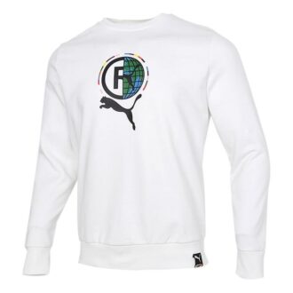 Game Graphic Crew Neck Genser &laquo;Hvit Svart Grønn&raquo;