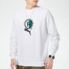 Game Graphic Crew Neck Genser &laquo;Hvit Svart Grønn&raquo;