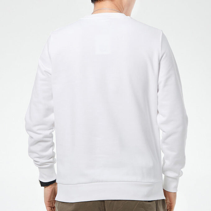 Game Graphic Crew Neck Genser &laquo;Hvit Svart Grønn&raquo;