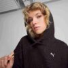 Garderobe Essentials Dame Avslappet Cropped Hettegenser