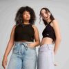Garderobe Essentials Dame Ribbet Crop Top