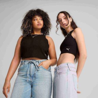 Garderobe Essentials Dame Ribbet Crop Top