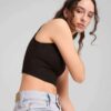 Garderobe Essentials Dame Ribbet Crop Top