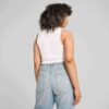 Garderobe Essentials Dame Ribbet Crop Top