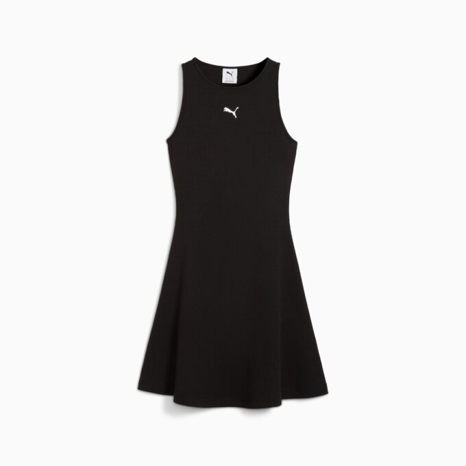 Garderobe Essentials Dame Ribbet Kjole