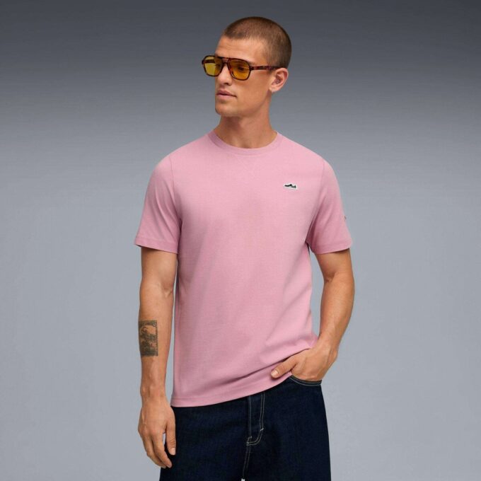 Garderobe Essentials Semsket T-skjorte for menn