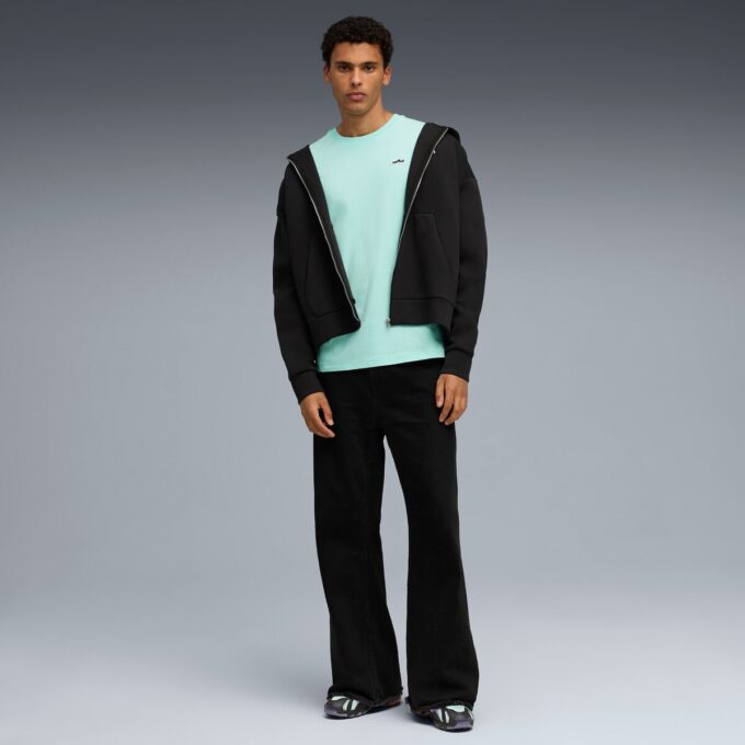 Garderobe Essentials Semsket T-skjorte for menn
