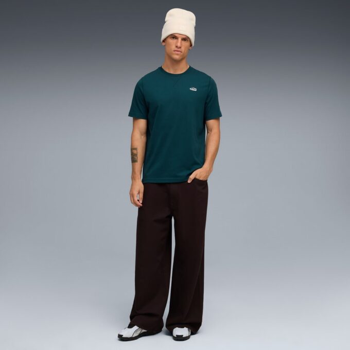 Garderobe Essentials Semsket T-skjorte for menn