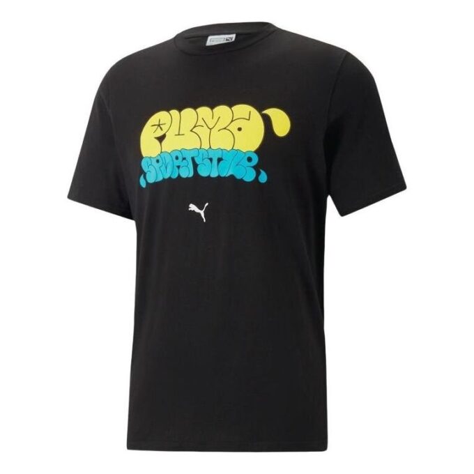 Grafikk Graffiti T-skjorter &laquo;Svart&raquo;