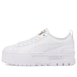 (GS) Mayze Leather «Hvitt lag med gull»
