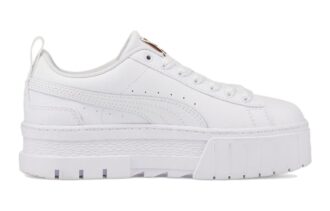 (GS) Mayze Leather «Hvitt lag med gull»