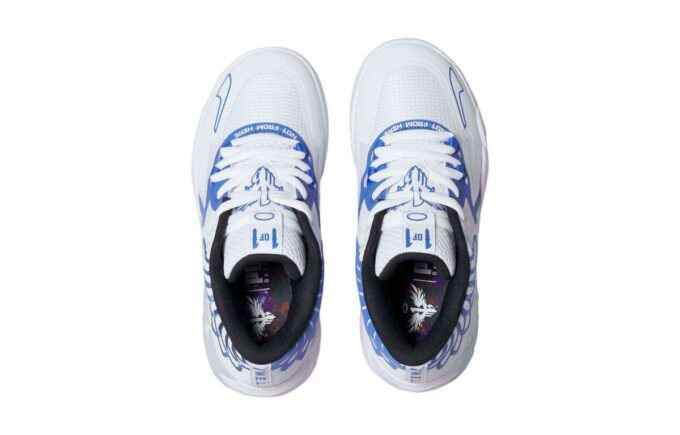 (GS) MB.01 Lav LaMelo-ball &laquo;Lagfarger – Hvit Bluemazing&raquo;