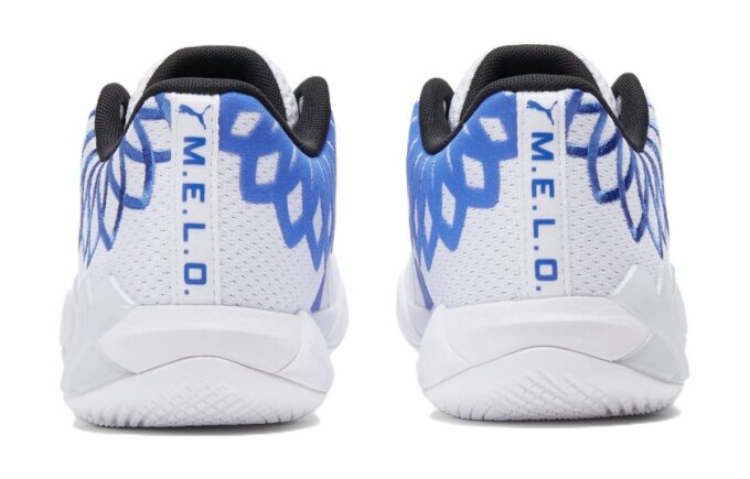 (GS) MB.01 Lav LaMelo-ball &laquo;Lagfarger – Hvit Bluemazing&raquo;