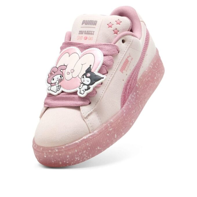 (GS) Semsket skinn XL «Hello Kitty og venner jasminblomst»