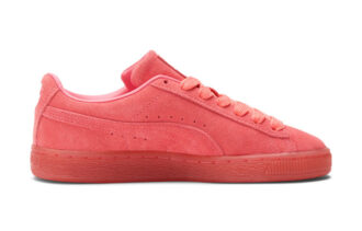 (GS) Suede Classic «Mono Iced – Solkysset korall»