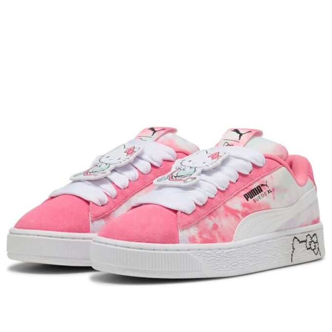 (GS) x Hello Kitty Suede XL «Magic Rose Peaceful Blue»