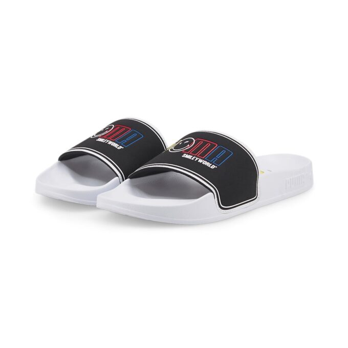 (GS) x SmileyWorld Leadcat 2.0 Slides «Hvite Svarte»