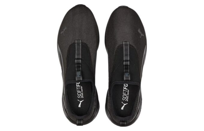 Heldags aktive slip-on «Black Dark Shadow»