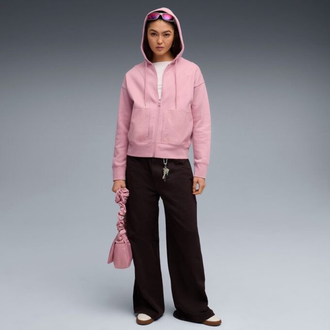 Her Women’s Relaxed Zip-Hettegenser