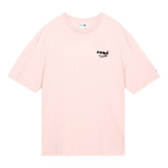 Herre Club Oversized SS T-skjorte Sportsrosa