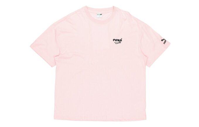 Herre Club Oversized SS T-skjorte Sportsrosa