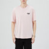 Herre Club Oversized SS T-skjorte Sportsrosa