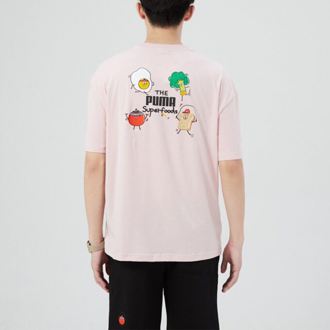 Herre Club Oversized SS T-skjorte Sportsrosa