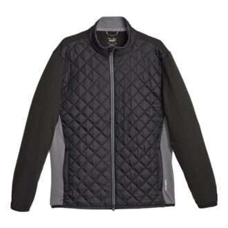 Herre Golf Frost Quiltet Jakke «Svart»