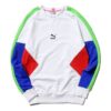 Herre PUMA TFS Crew rund hals genser hvit