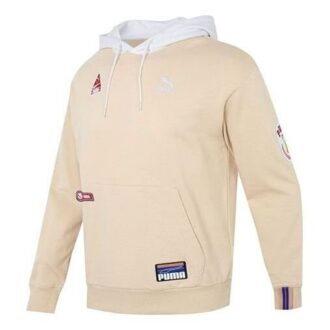 Hettegenser med laglogo «Beige»