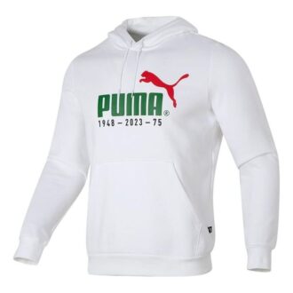 Hettegenser med logotrykk &laquo;Hvit Grønn Rød&raquo;