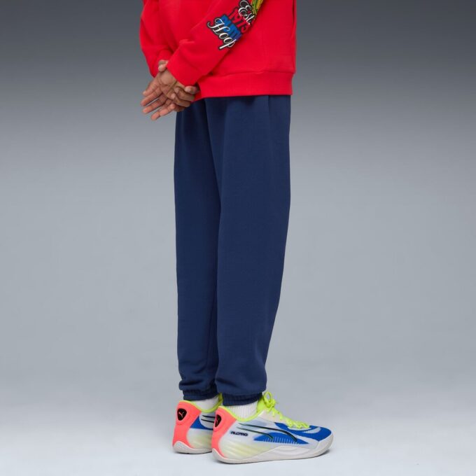 Hooper Hotline store barnebasketballjoggebukser