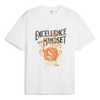 Hoops Excellence Basketball T-skjorte «Hvit»