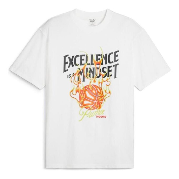 Hoops Excellence Basketball T-skjorte «Hvit»