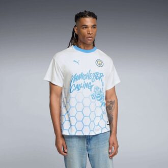 HOOPS x Manchester City herre basketballtrøye